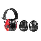 Aktywne słuchawki Peltor SportTac MT16H210F czarny/czerwony