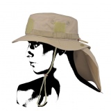 Kapelusz wojskowy turystyczny Boonie Hat piaskowy Camo