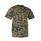 Koszulka wojskowa T-shirt USMC digital woodland Helikon marpat