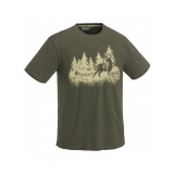 Koszulka myśliwska Pinewood Hunting 5576 oliwkowa, wyprzedaż