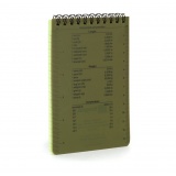 Notes survivalowy odporny na wilgoć Snugpak 10x15 cm zielony