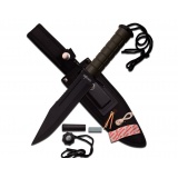 Nóż Master Cutlery Survivor w zestawie HK-786BK