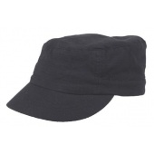 Patrolówka czarna - czapka z daszkiem - rozmiar uniwersalny
