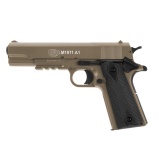 Pistolet sprężynowy ASG M1911A1 Cybergun Metal Slide - tan