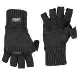 Rękawiczki zimowe bez palców z nakładką na palce