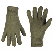 Rękawiczki zimowe zielone ocieplane rękawice Thinsulate