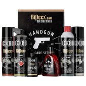 Riflecx Zestaw do konserwacji i czyszczenia broni krótkiej Handgun set