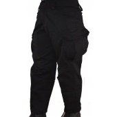 Spodnie bojówki taktyczne dla dziecka czarne