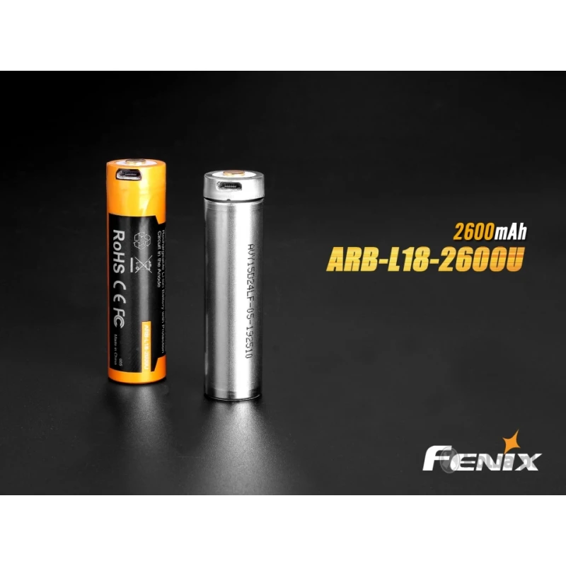 Akumulator Fenix USB ARB-L18U 18650, 2600 mAh 3,6V