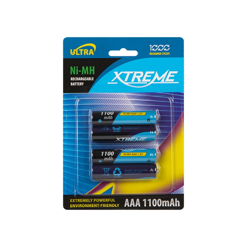  Akumulatory R3 Ni-MH AAA 1100mAh XTREME 4 szt