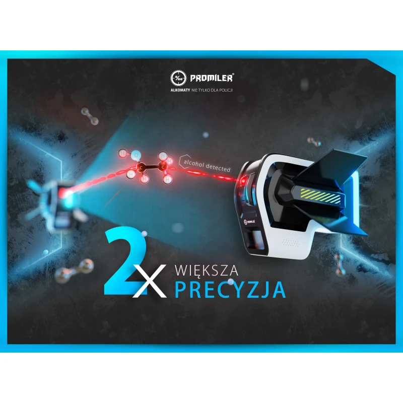 Alkomat Promiler ISOBER 30 + rok kalibracji gratis