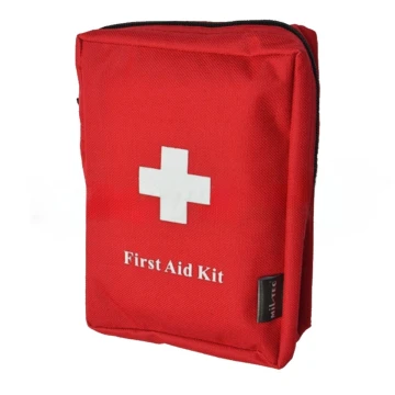 Apteczka turystyczna z wyposażeniem czerwona Mil-Tec 16027000