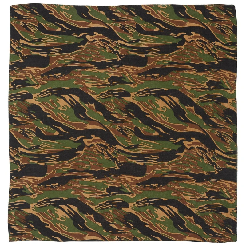 Bandana 55x55cm, Tiger Stripe