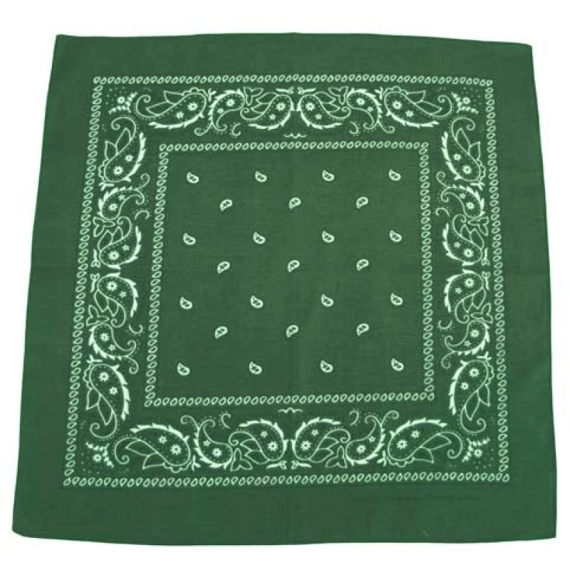 Bandana zielona 55x55cm,