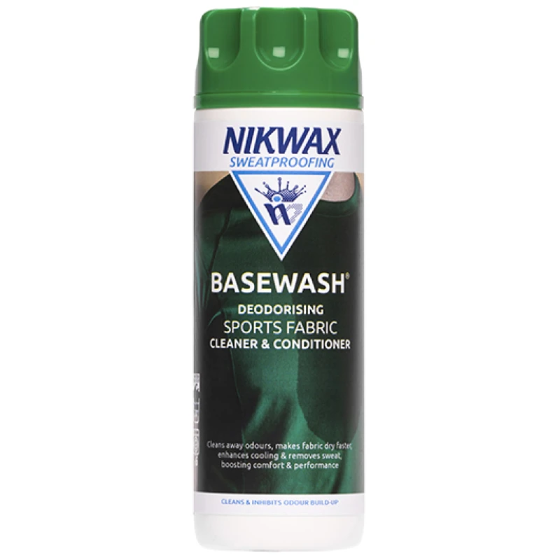 BaseWash® Nikwax dezodoryzujący, do prania tkanin sportowych 300ml