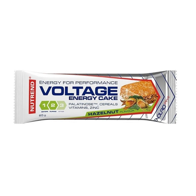 Baton energetyczny VOLTAGE ENERGY CAKE orzech 65g