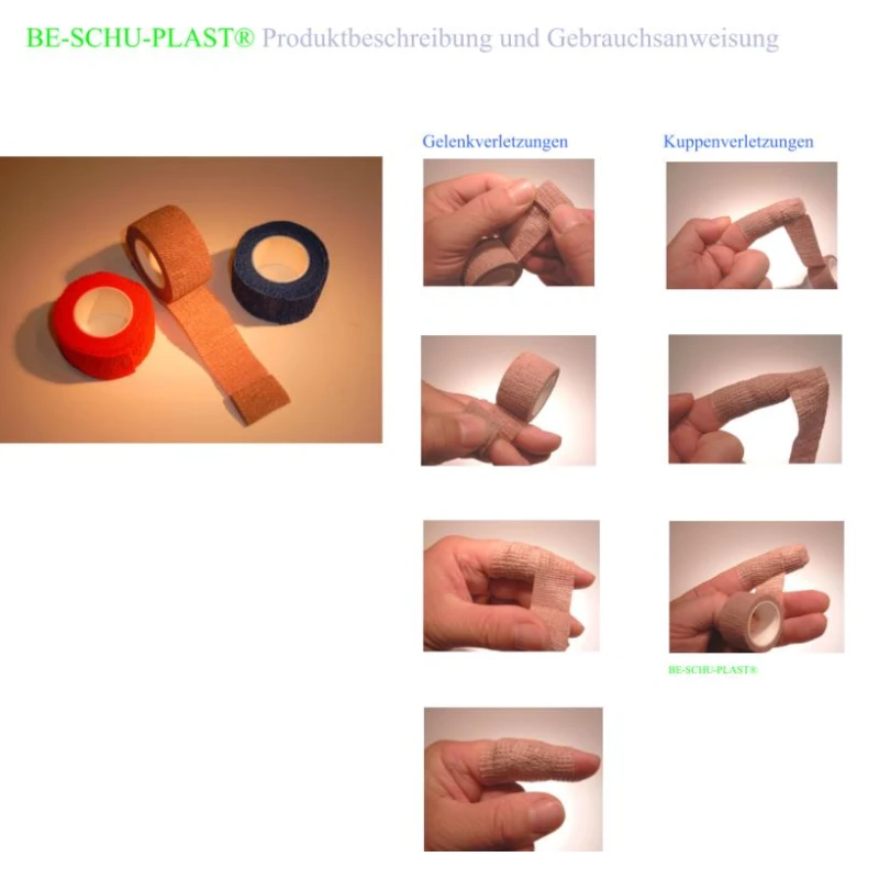 BE-SCHU-PLAST® PLUS elastyczny plaster na palce