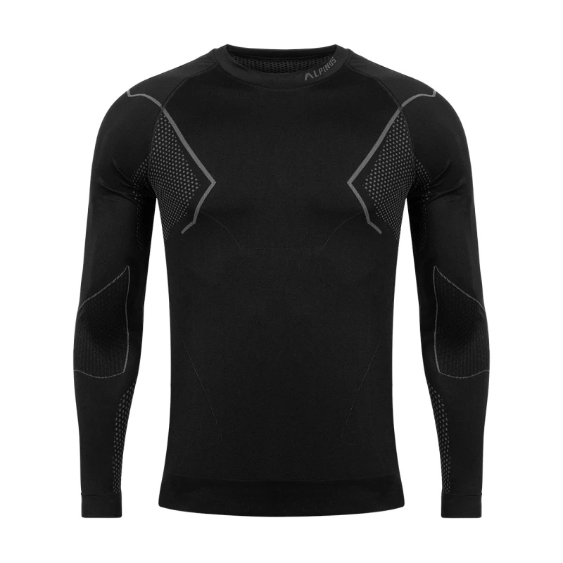 Bluza Termoaktywna Alpinus Active Base Layer black