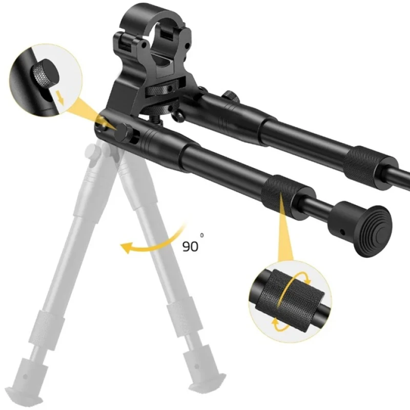 Bipod Genetic dwójnóg składany uniwersalny na lufę - podpórka