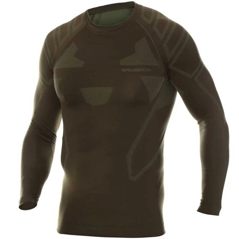 Bluza termiczna Brubeck RANGER PROTECT khaki LS1421M