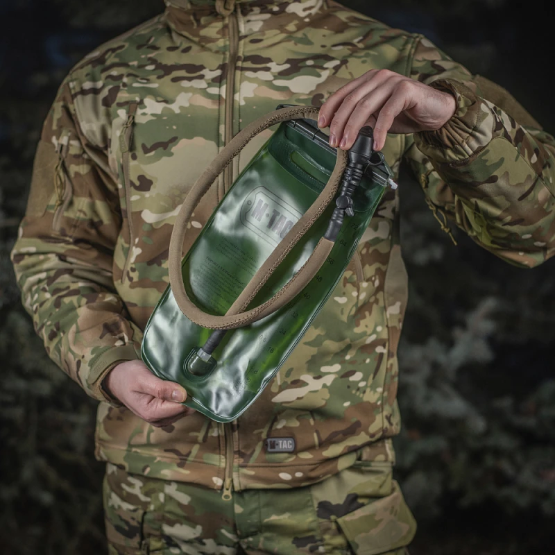 Bukłak na wodę wkład hydracyjny M-TAC  2 L do plecaka, zielony