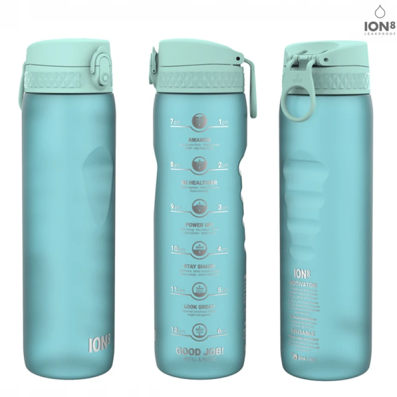 Butelka ION8 Ice Motivator 1,1 Litr Bidon BPA Free Sonic Blue