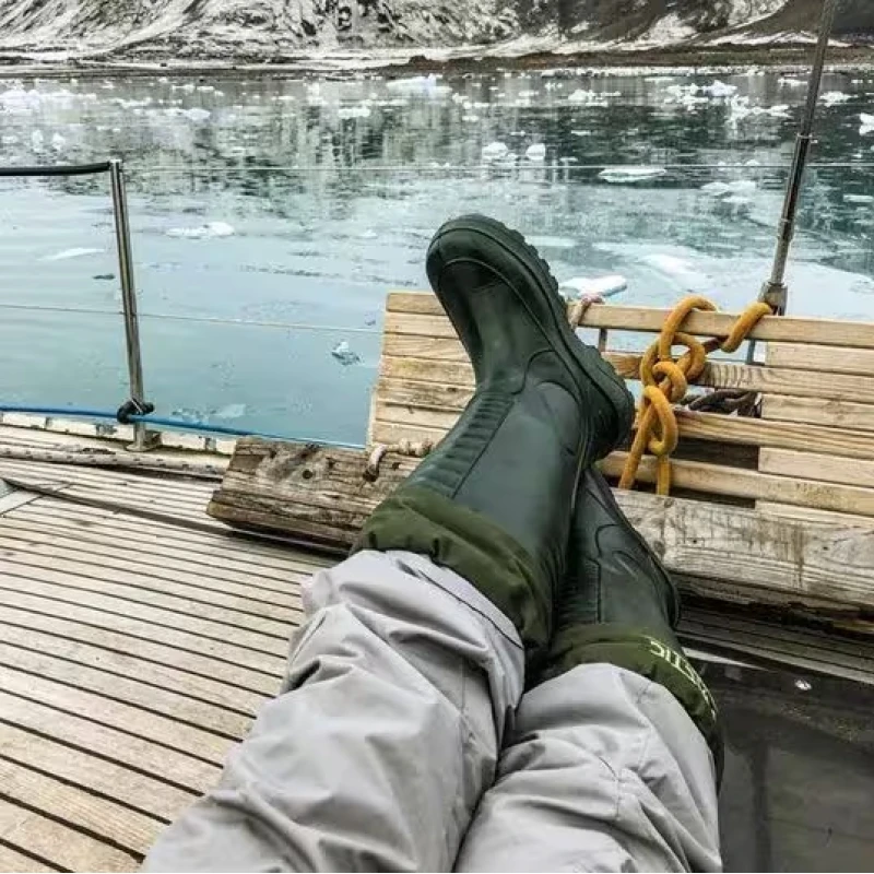 Buty myśliwskie kalosze ocieplane Lemigo Arctic Thermo - Zielone