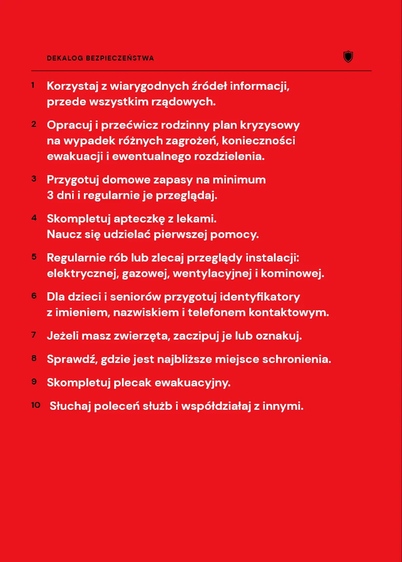 Poradnik bezpieczeństwa MSWiA str 52 - instrukcja