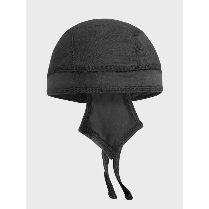 Chusta wojskowa bandana czarna Dominator headwrap bawełna i spandex