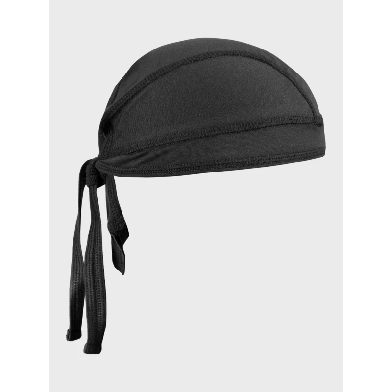 Chusta wojskowa bandana czarna Dominator headwrap bawełna i spandex