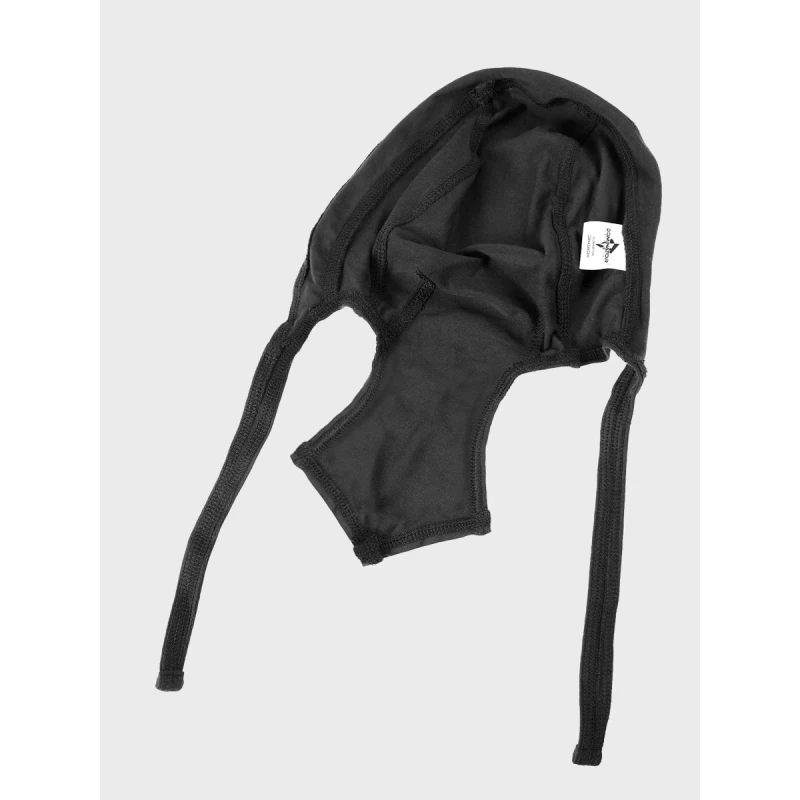 Chusta wojskowa bandana czarna Dominator headwrap bawełna i spandex