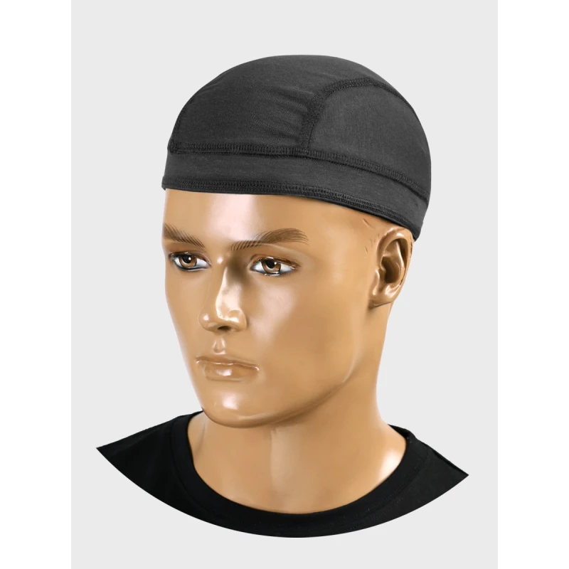 Chusta wojskowa bandana czarna Dominator headwrap bawełna i spandex