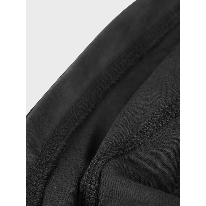 Chusta wojskowa bandana czarna Dominator headwrap bawełna i spandex