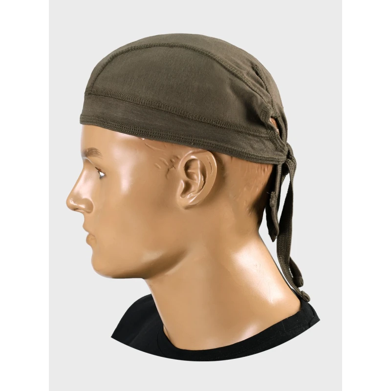 Chusta wojskowa bandana oliwkowa Dominator headwrap bawełna i spandex