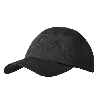 Czapka Baseball Helikon - PolyCotton Ripstop - Czarna