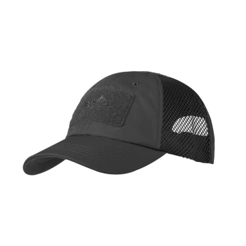 Czapka Baseball Helikon VENT black czarna CZ-BBV-PR-01