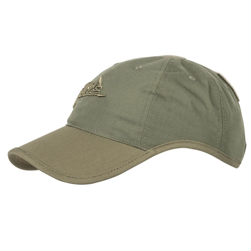 Czapka Baseball Logo Cap Helikon Rip-Stop olive /adaptive green