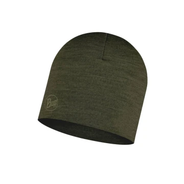 Czapka Buff Merino Wool lightweight beanie Solid Bark