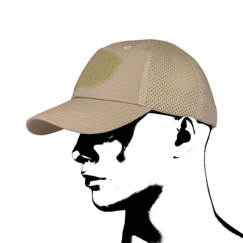 Czapka MESH Baseball Camo piaskowa beż