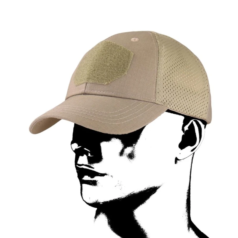 Czapka MESH Baseball Camo piaskowa beż