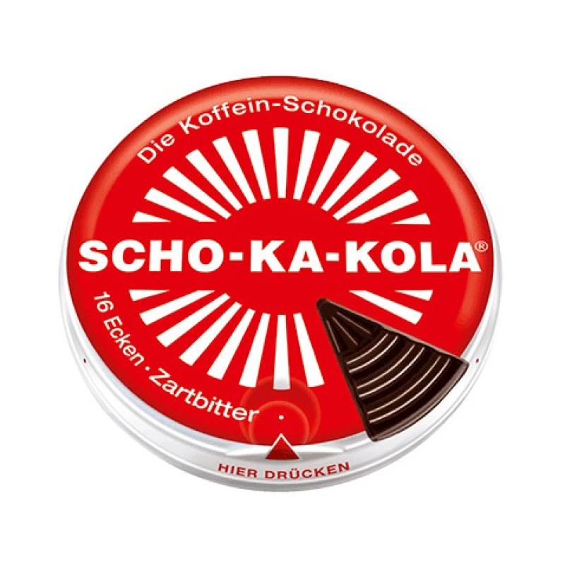 Czekolada SCHO-KA-KOLA z kofeiną gorzka