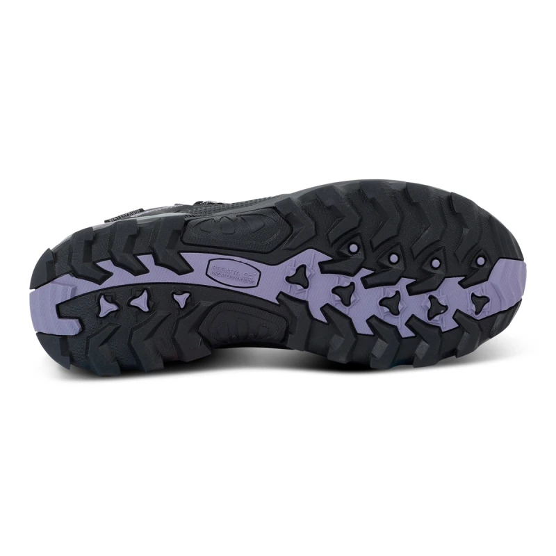 Damskie buty trekkingowe Regatta Samaris III szare, górskie obuwie z membraną