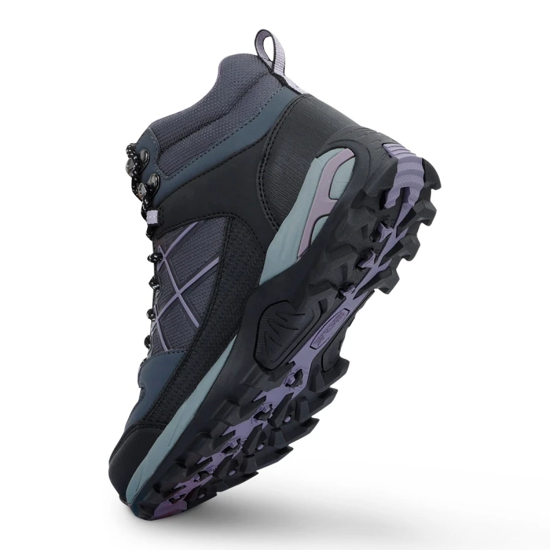 Damskie buty trekkingowe Regatta Samaris III szare, górskie obuwie z membraną