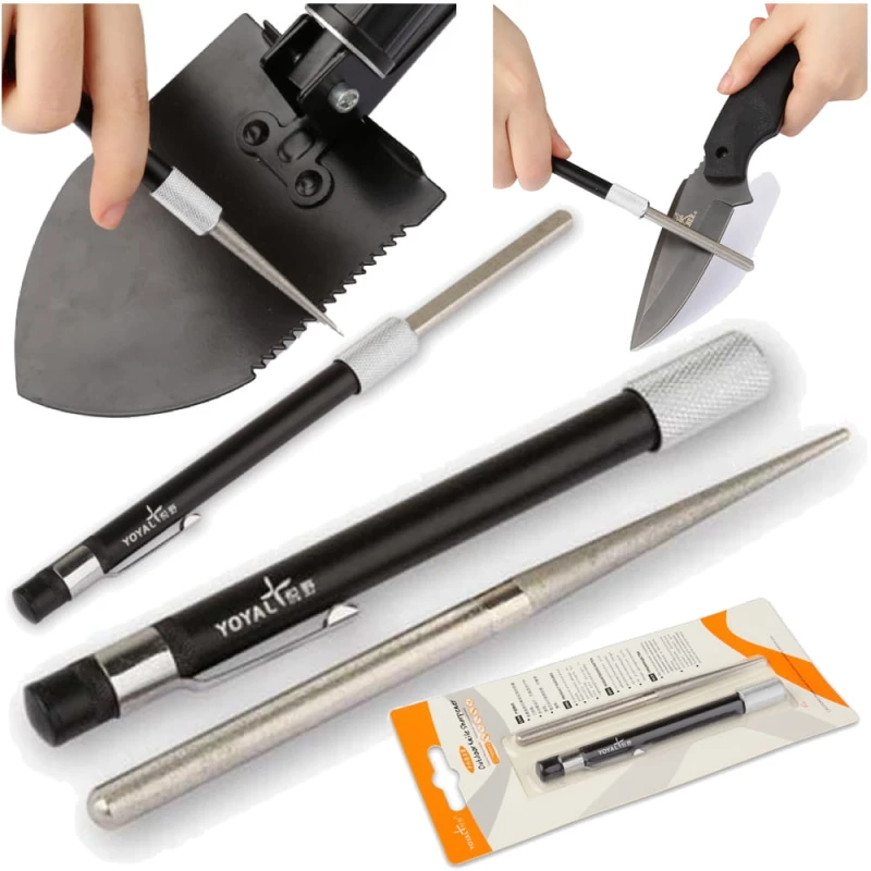 Diamentowa ostrzałka do noży Taidea (600) T0906D, czarna, wyprzedaż