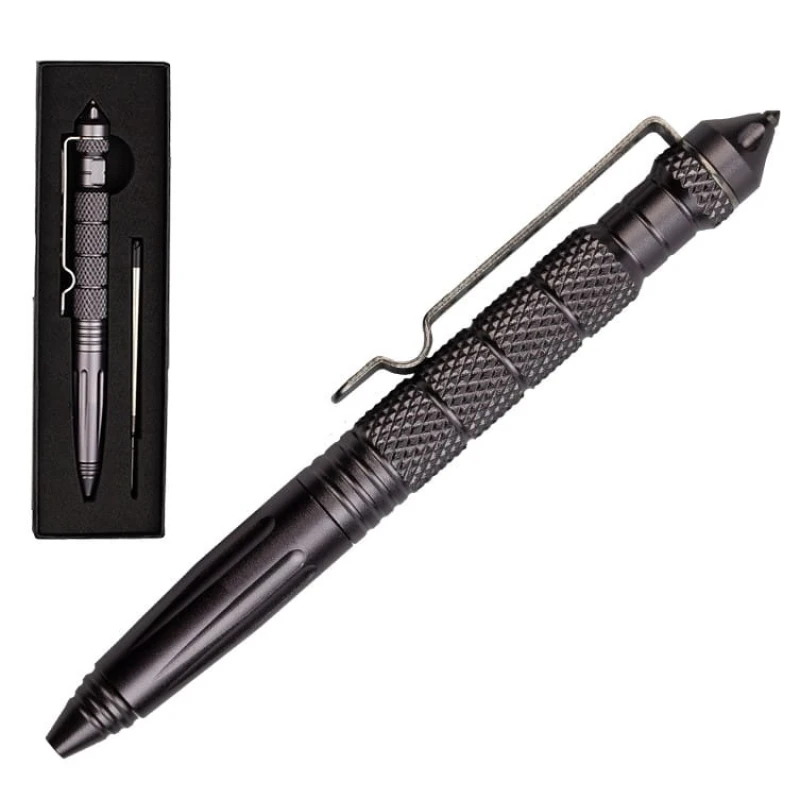 Długopis taktyczny kubotan KB-006C BSH Adventure w pudełku prezentowym