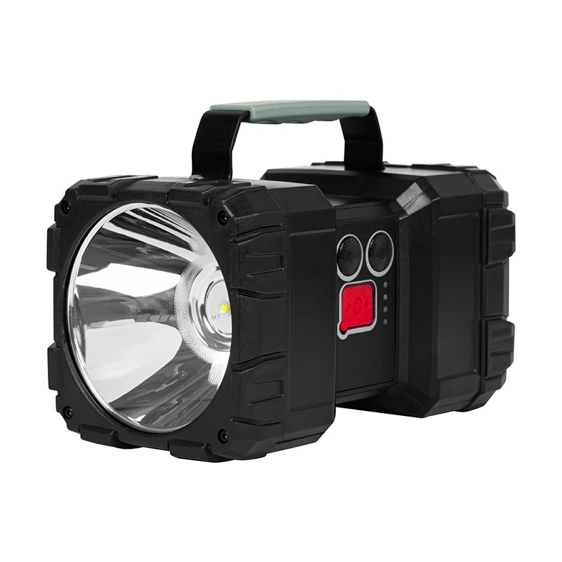 Duża Latarka LED akumulatorowa Szperacz dwustronna, 450 lm 40 W, Powerbank 5200 mAh