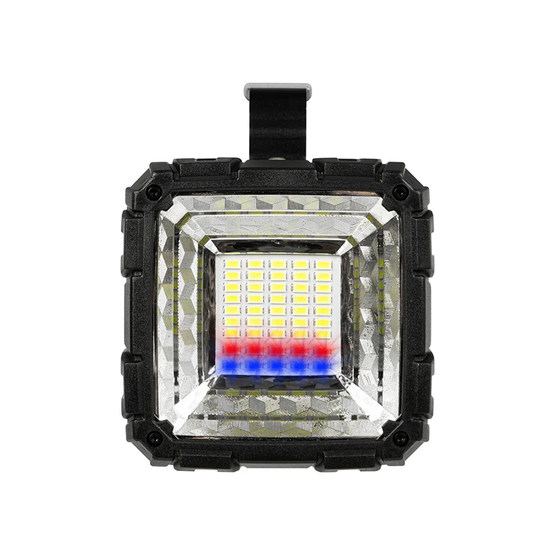 Duża Latarka LED akumulatorowa Szperacz dwustronna, 450 lm 40 W, Powerbank 5200 mAh