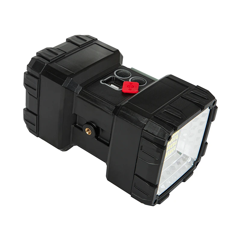 Duża Latarka LED akumulatorowa Szperacz dwustronna, 450 lm 40 W, Powerbank 5200 mAh