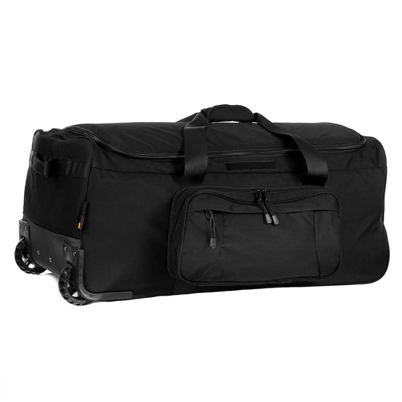 Duża torba wojskowa Trolley Contractor 101 INC 136L, black, na kółkach z rączką Cordura®