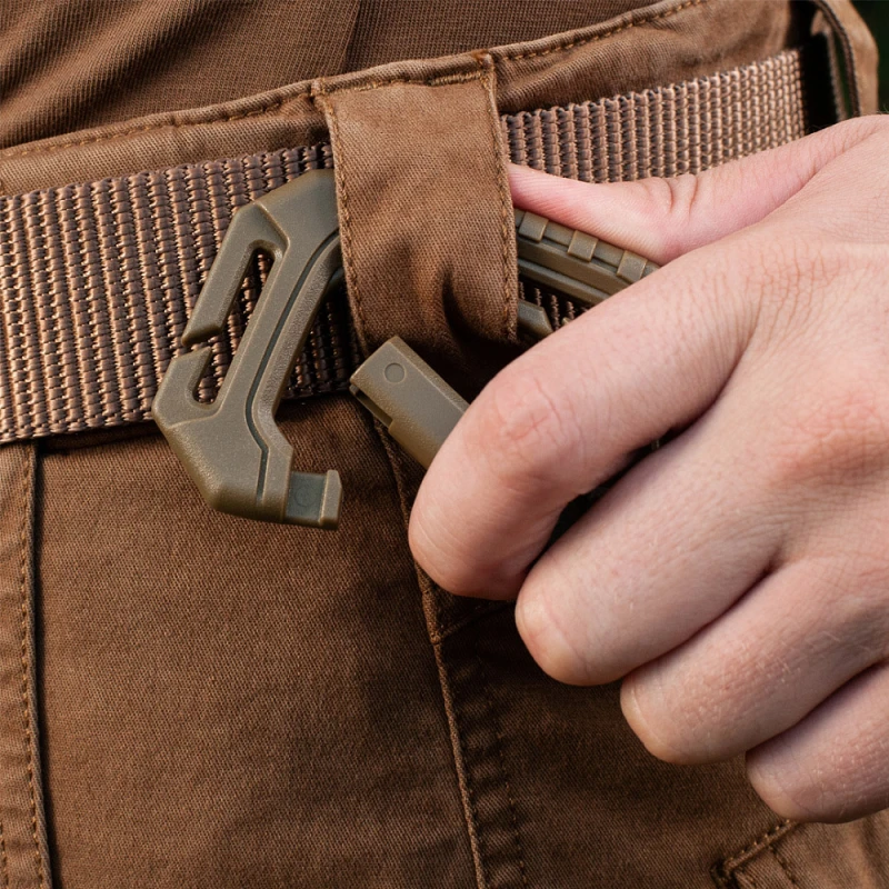 Duży Karabińczyk taktyczny M-TAC 9,3 cm olive